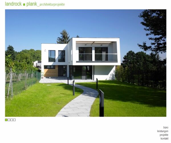 Website für Architekturbüro Landrock & Plank