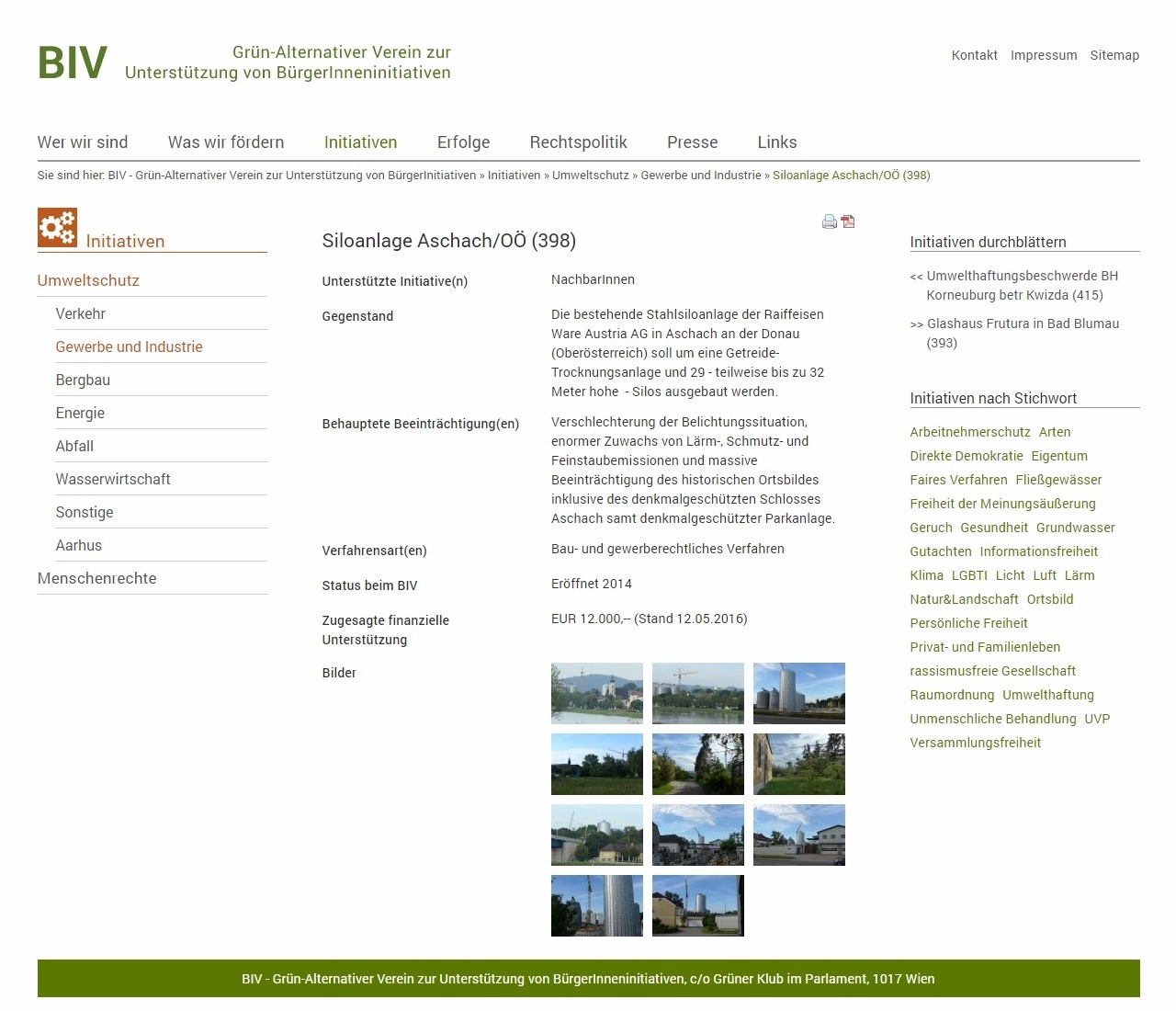 BIV - Grün-Alternativer Verein zur Unterstützung von BürgerInneninitiativen